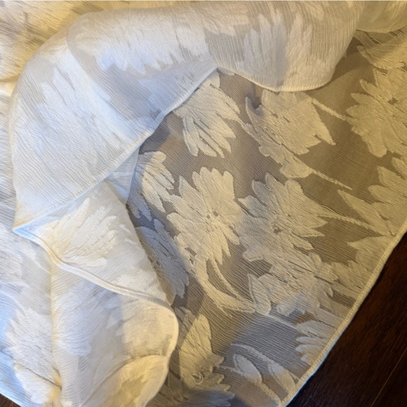 Vince Shirred Band Collar Blouse size XS - Picture 5 of 8